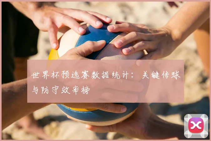 世界杯预选赛数据统计：关键传球与防守效率榜